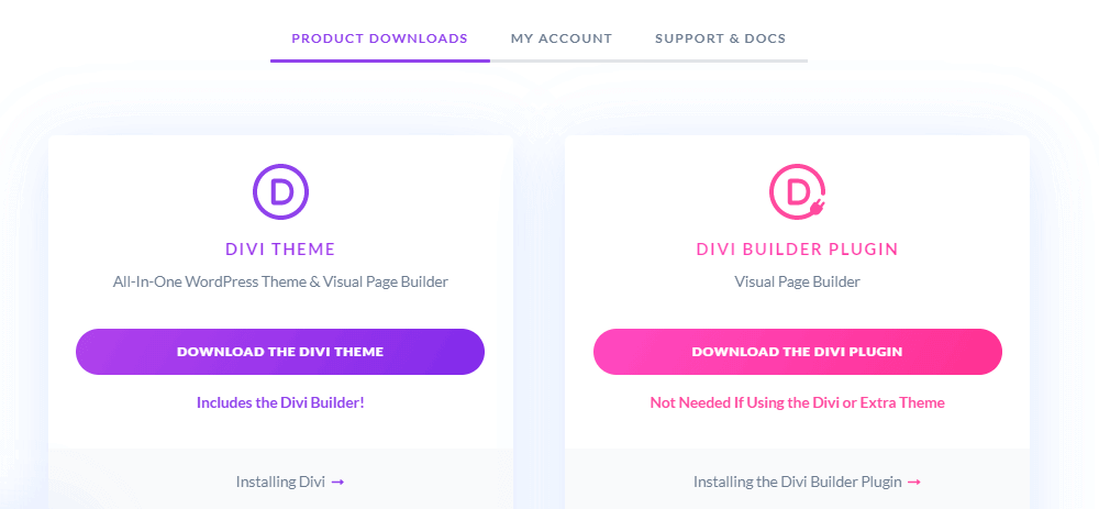 Divi Theme Download