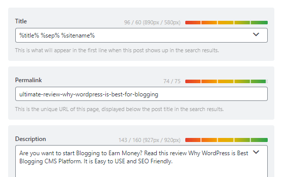 URL or Slug Optimization with Focus Keywords in WordPress On Page SEO