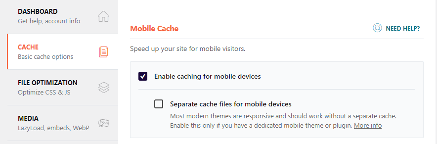 Cache - Mobile Cache