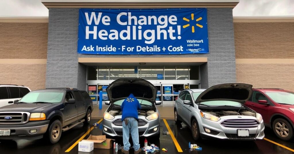 Does Walmart Autocare Center Change Headlights
