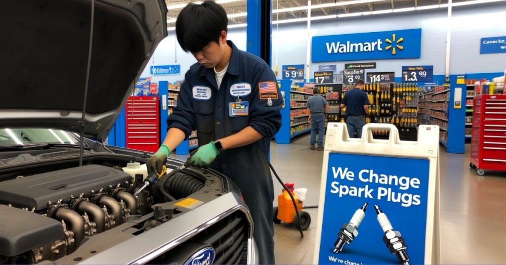 Does Walmart Change Spark Plugs