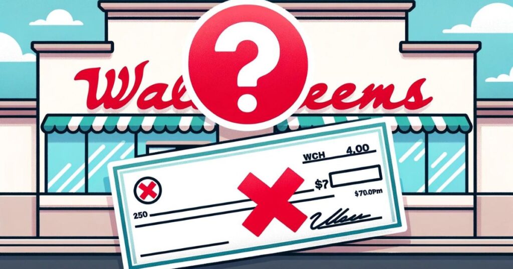 Walgreens Check-Cashing Policy