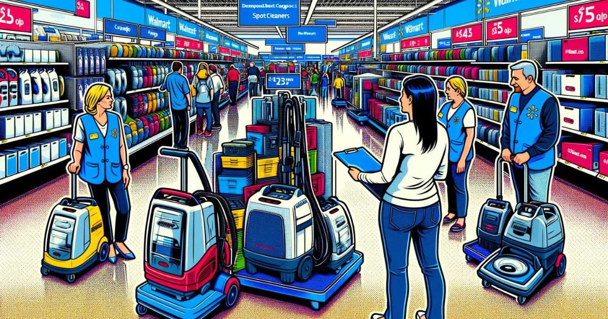 Does Walmart Rent Carpet Cleaners A Deep Dive into Your Cleaning Options