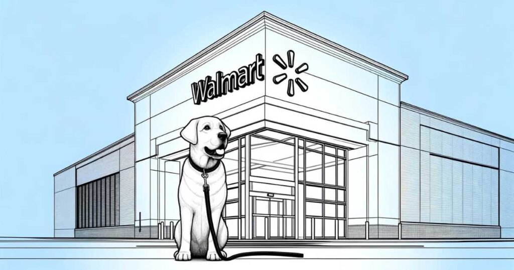 Why Aren't Pet Dogs Allowed at Walmart?
