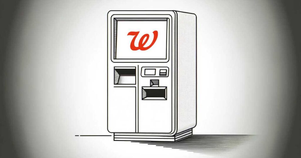 How does Coinstar work to change coins to cash at Walgreens?
