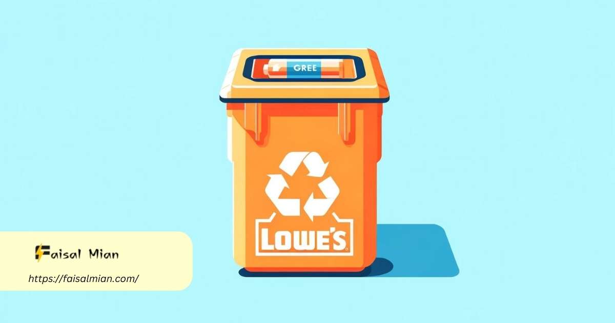 Does Lowe's Recycle Batteries